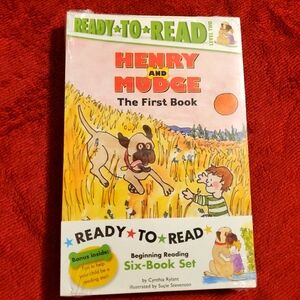 Henry and Mudge Ready-To-Read Six-Book Value Pack Level 2